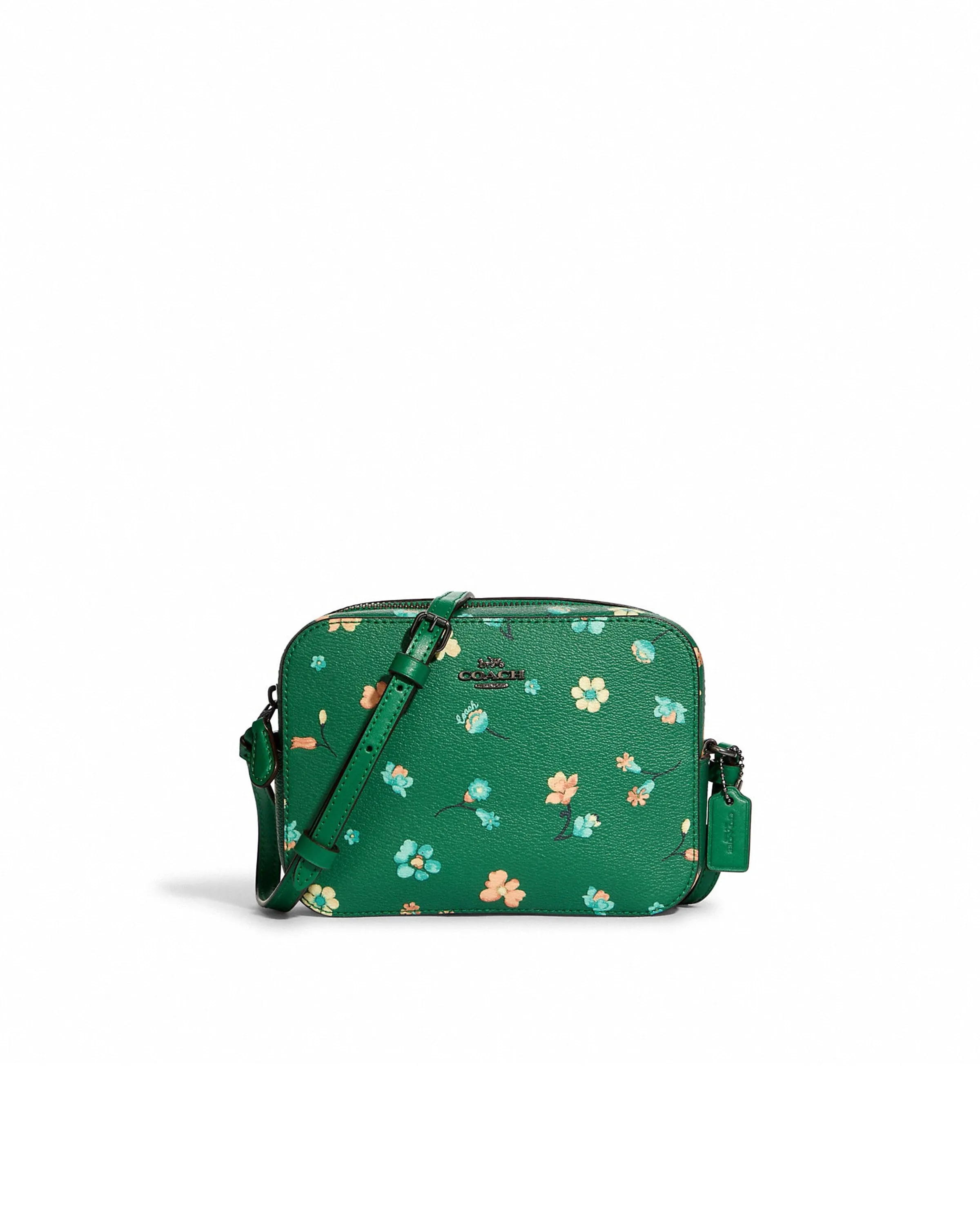 Coach Mini Camera Bag With Mystical Floral Print