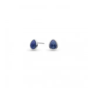 Coast Pebble Azure Gemstone Stud Earrings 30174LP