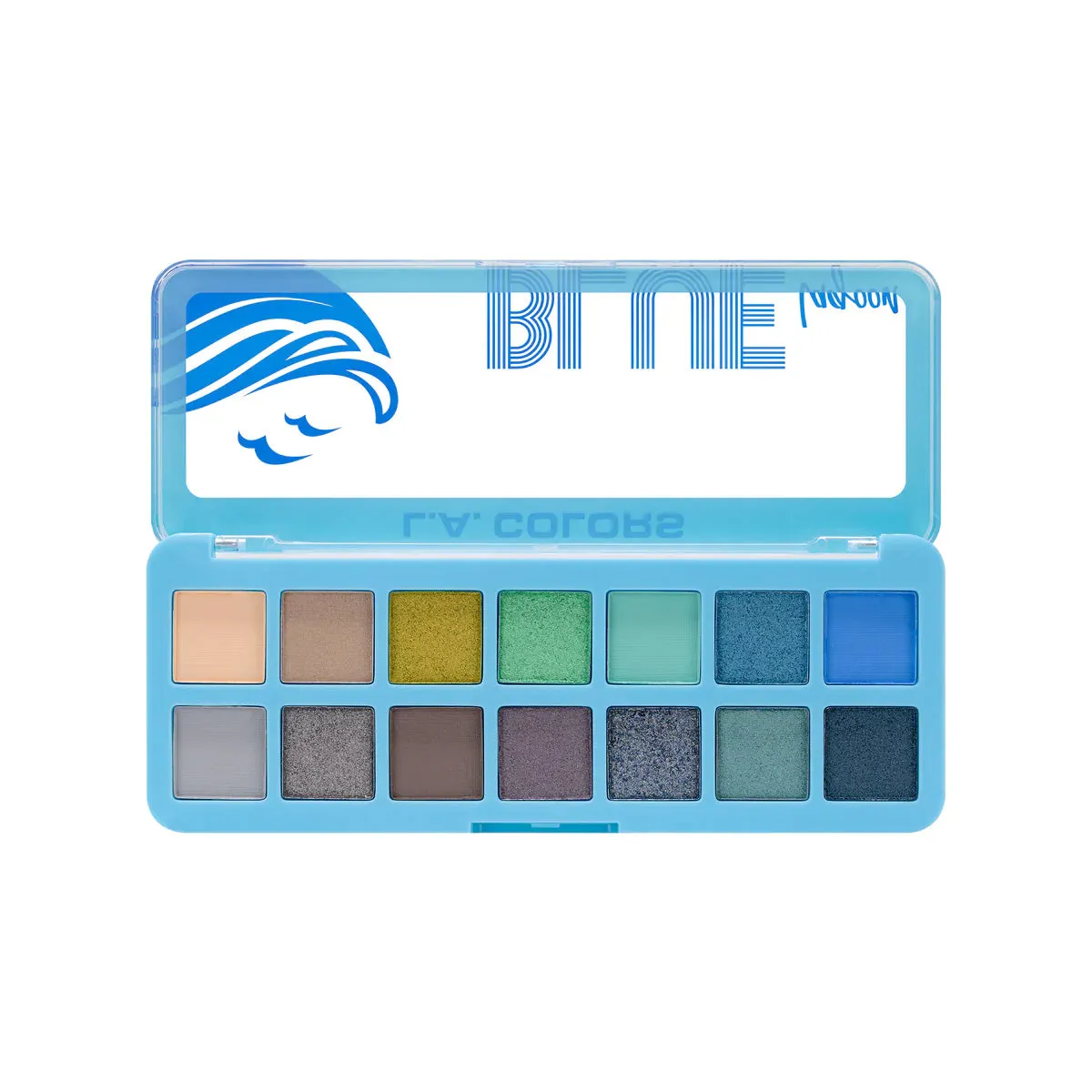 COASTAL CHILL PALETA DE SOMBRAS BLUE LAGOON - LA COLORS