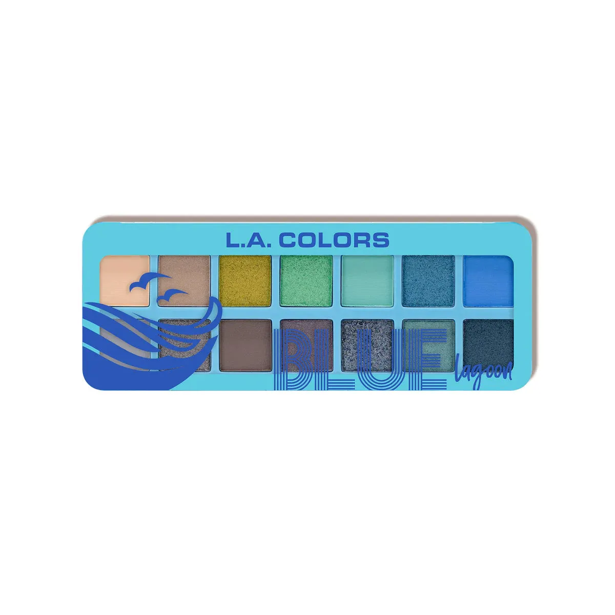 COASTAL CHILL PALETA DE SOMBRAS BLUE LAGOON - LA COLORS