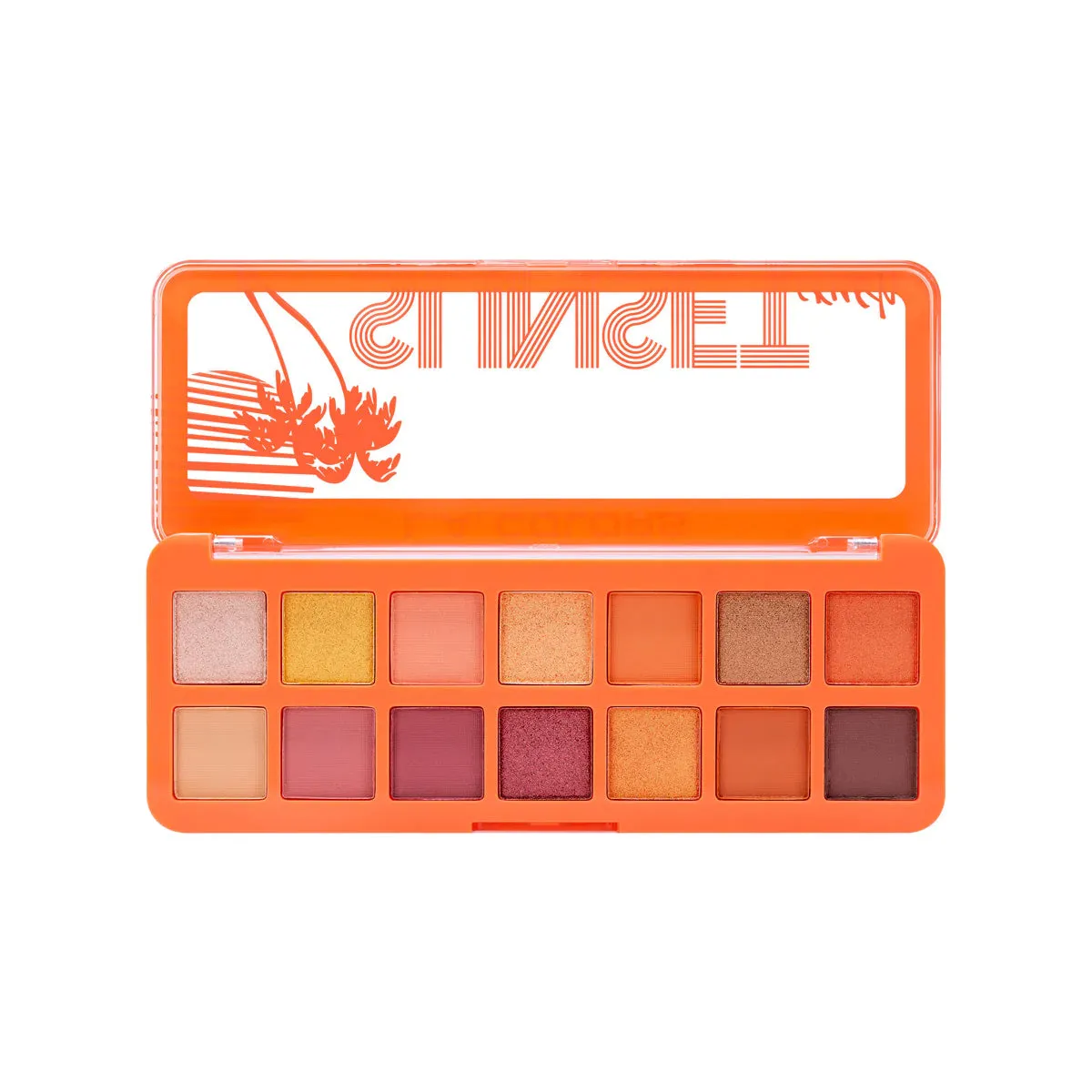 COASTAL CHILL PALETA DE SOMBRAS SUNSET CRUSH - LA COLORS