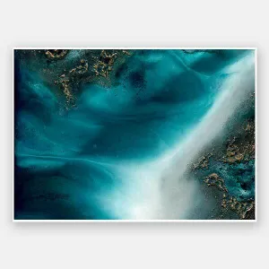 Coastal Flow Unframed Art Print