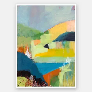 Coastal Hills Unframed Art Print