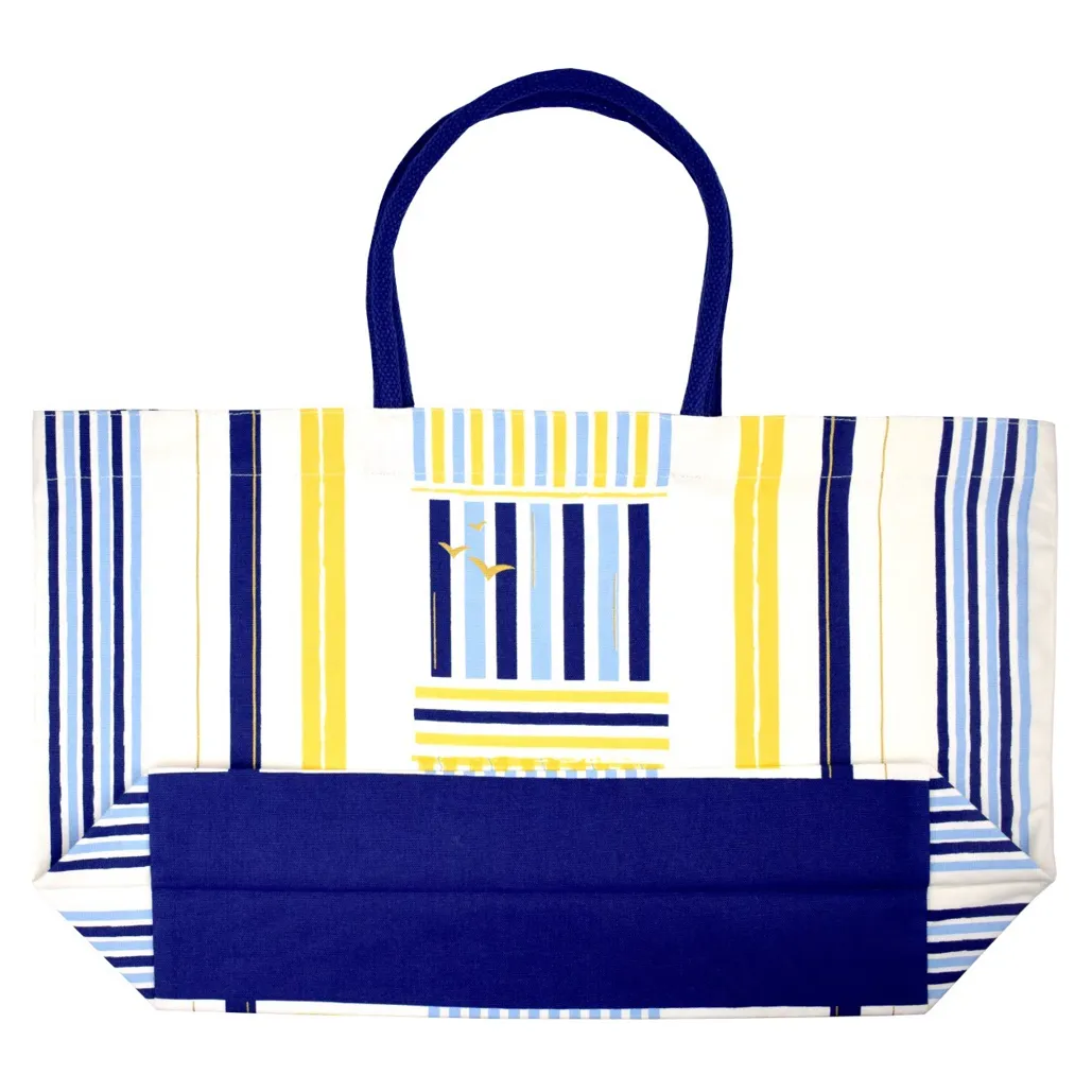 Coastal Large Canvas Tote Bag