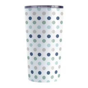 Coastal Polka Dots Tumbler Cup