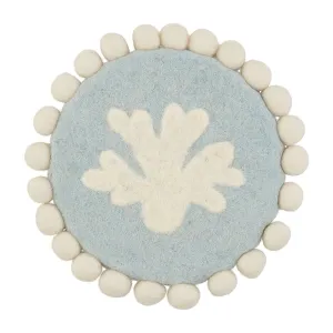 Coastal Pom Trivet - 2 Styles BY MUD PIE