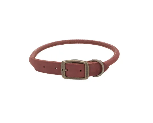 Coastal Rustic Round Leather Collar