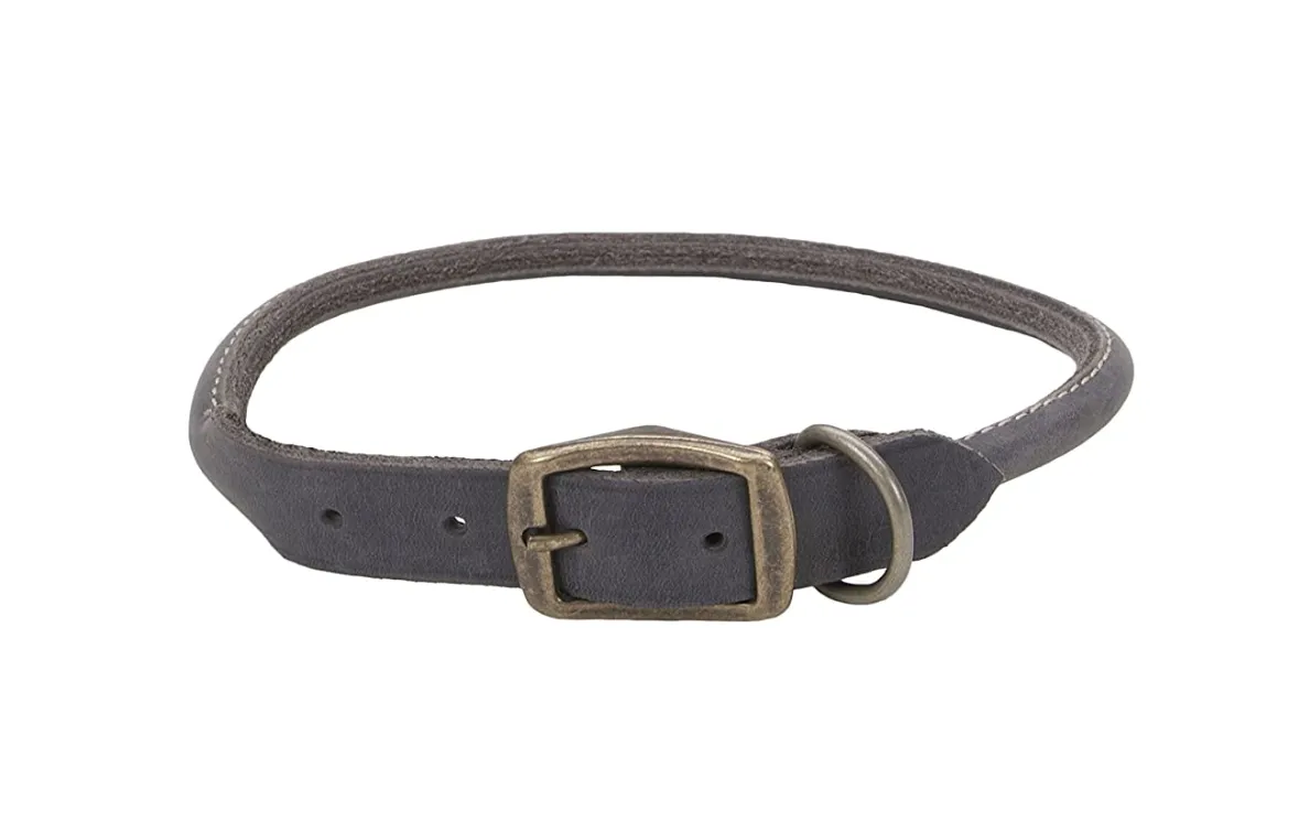 Coastal Rustic Round Leather Collar