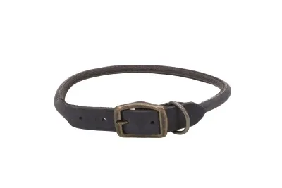 Coastal Rustic Round Leather Collar