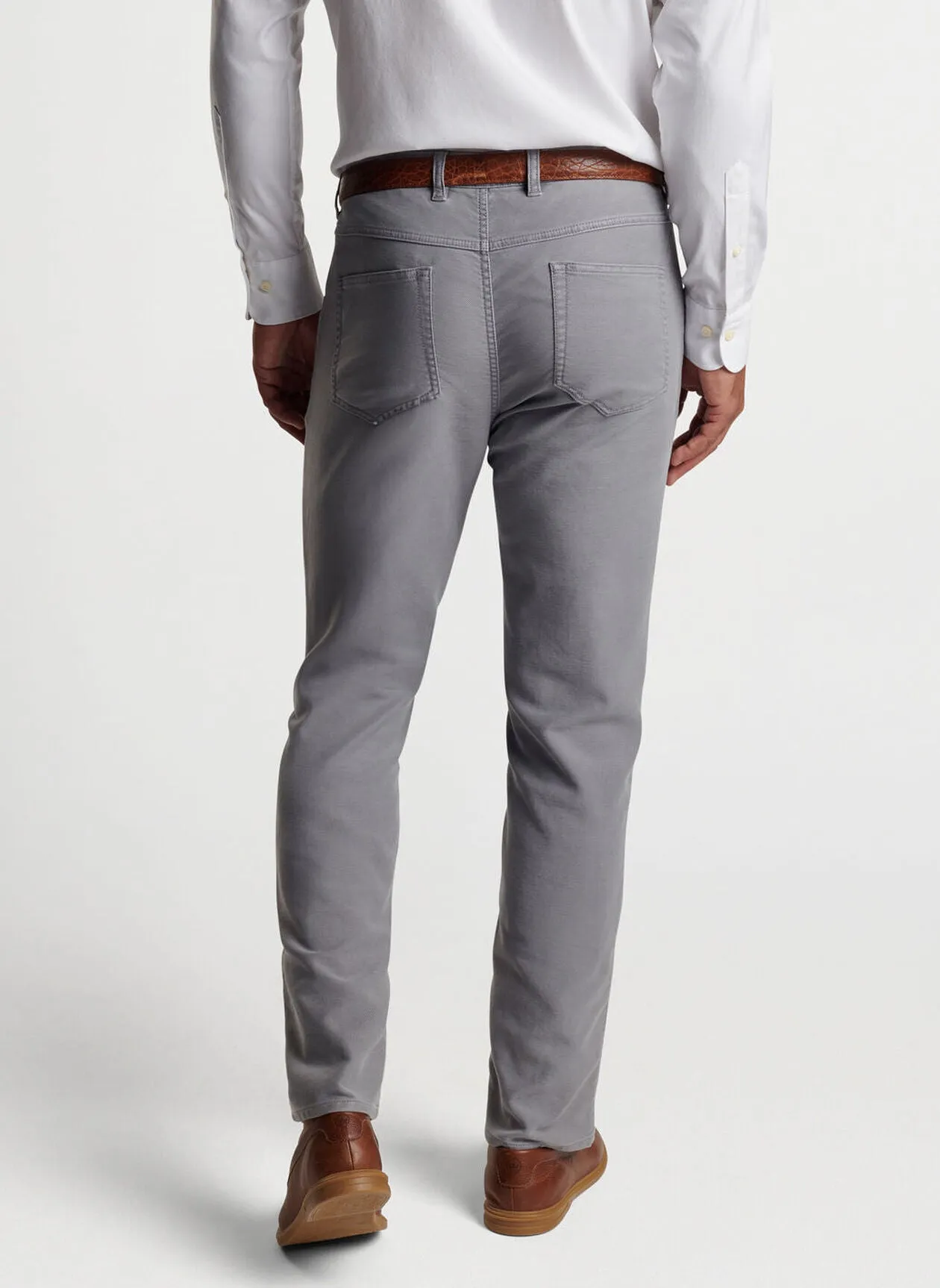 Coastline Five-Pocket Pant in Gale Grey by Peter Millar