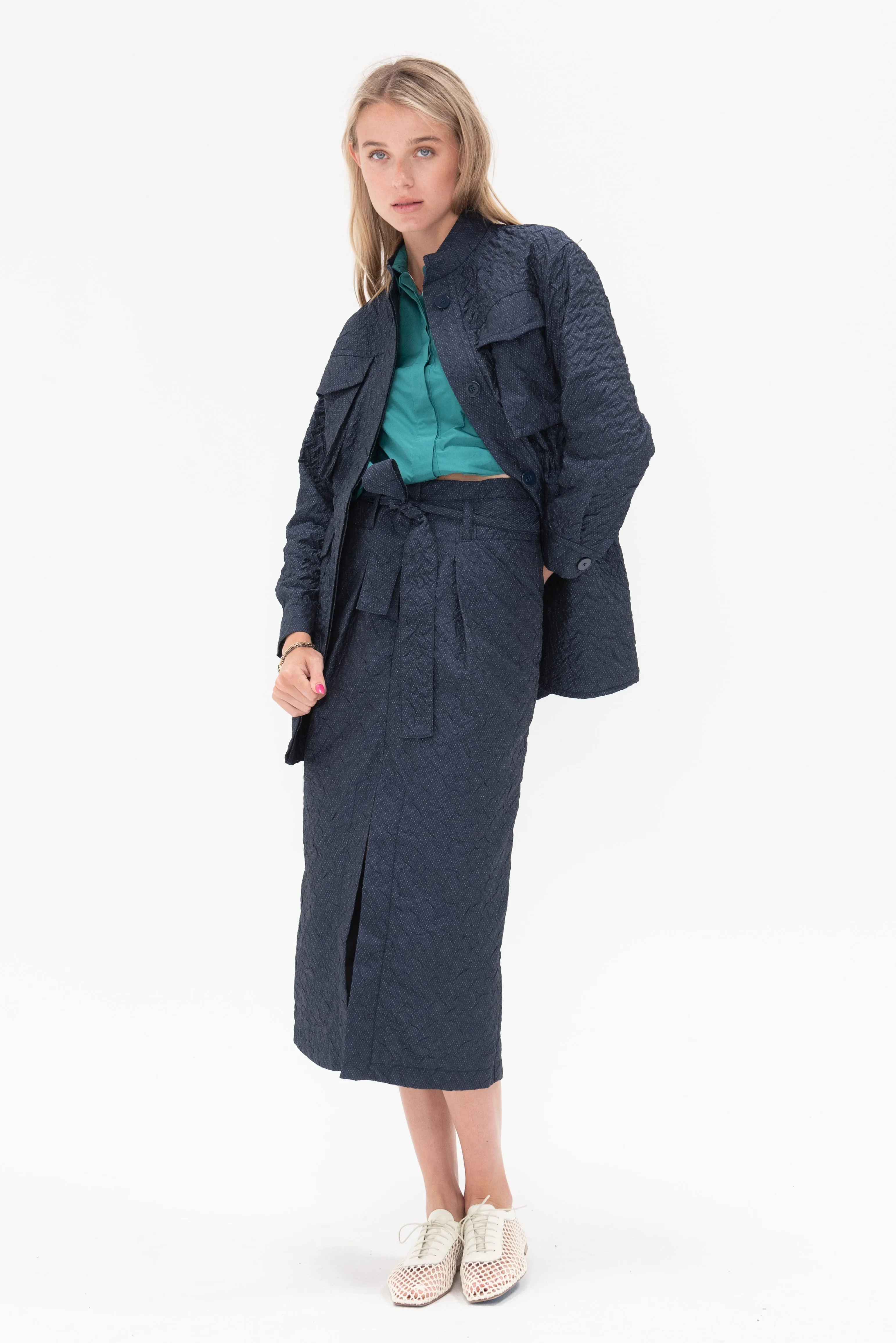 Coat, Navy