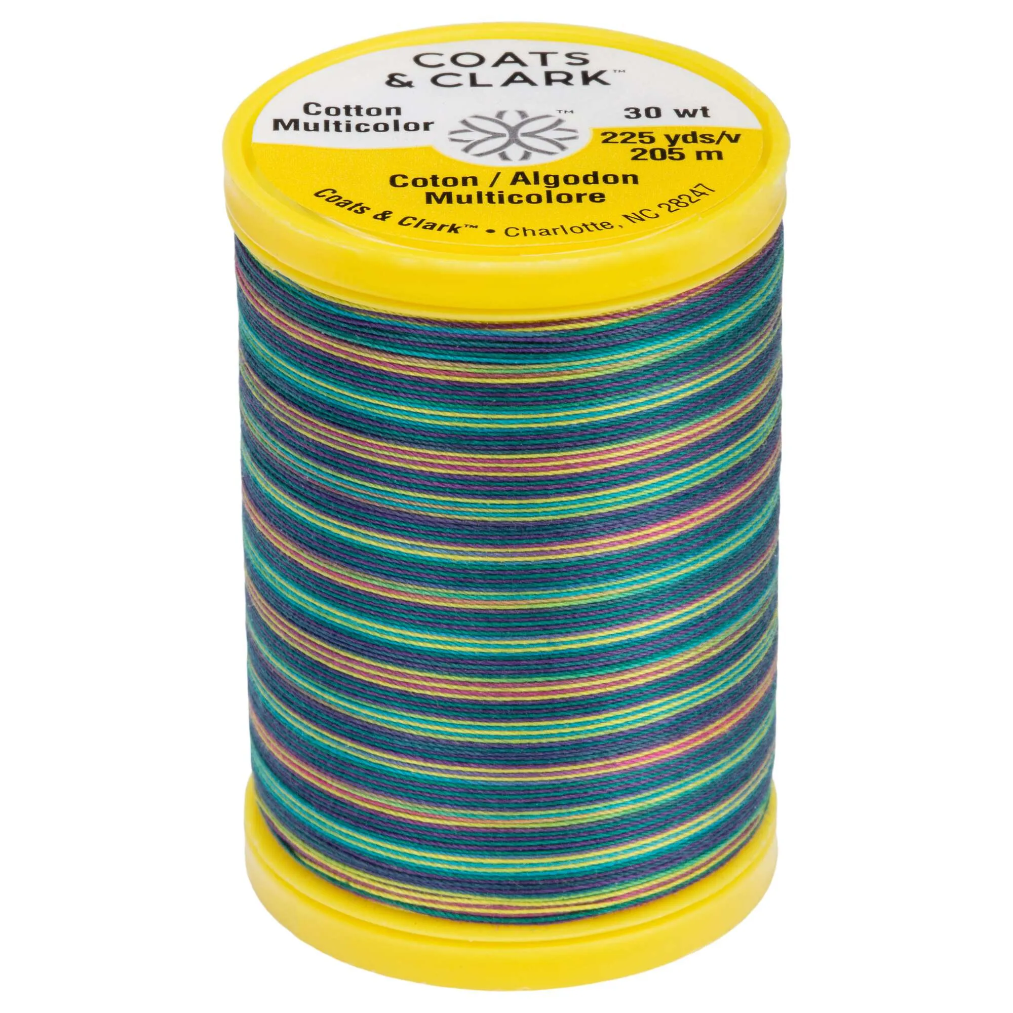 Coats & Clark Cotton Machine Quilting Multicolor Thread (225 Yards) - Clearance shades