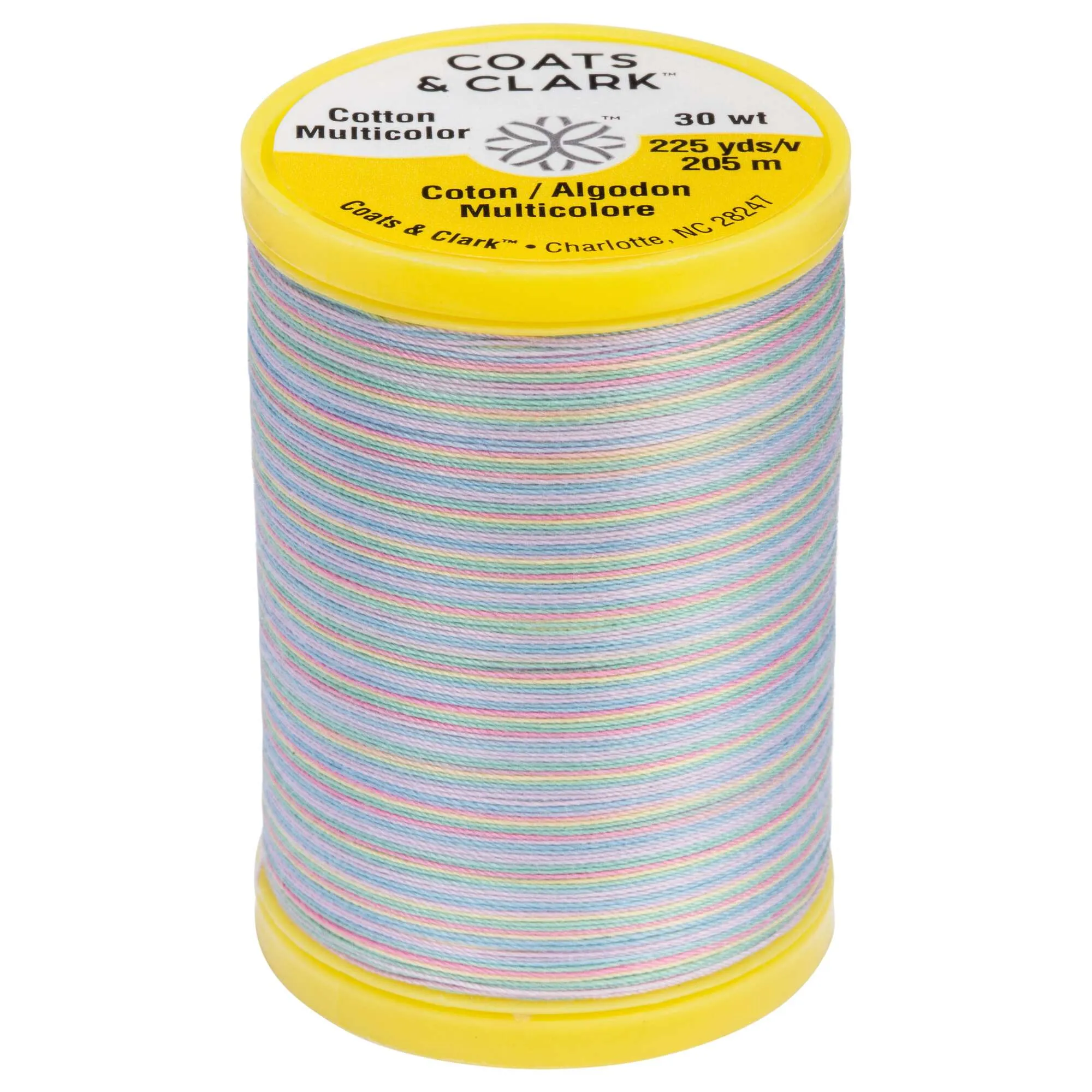 Coats & Clark Cotton Machine Quilting Multicolor Thread (225 Yards) - Clearance shades