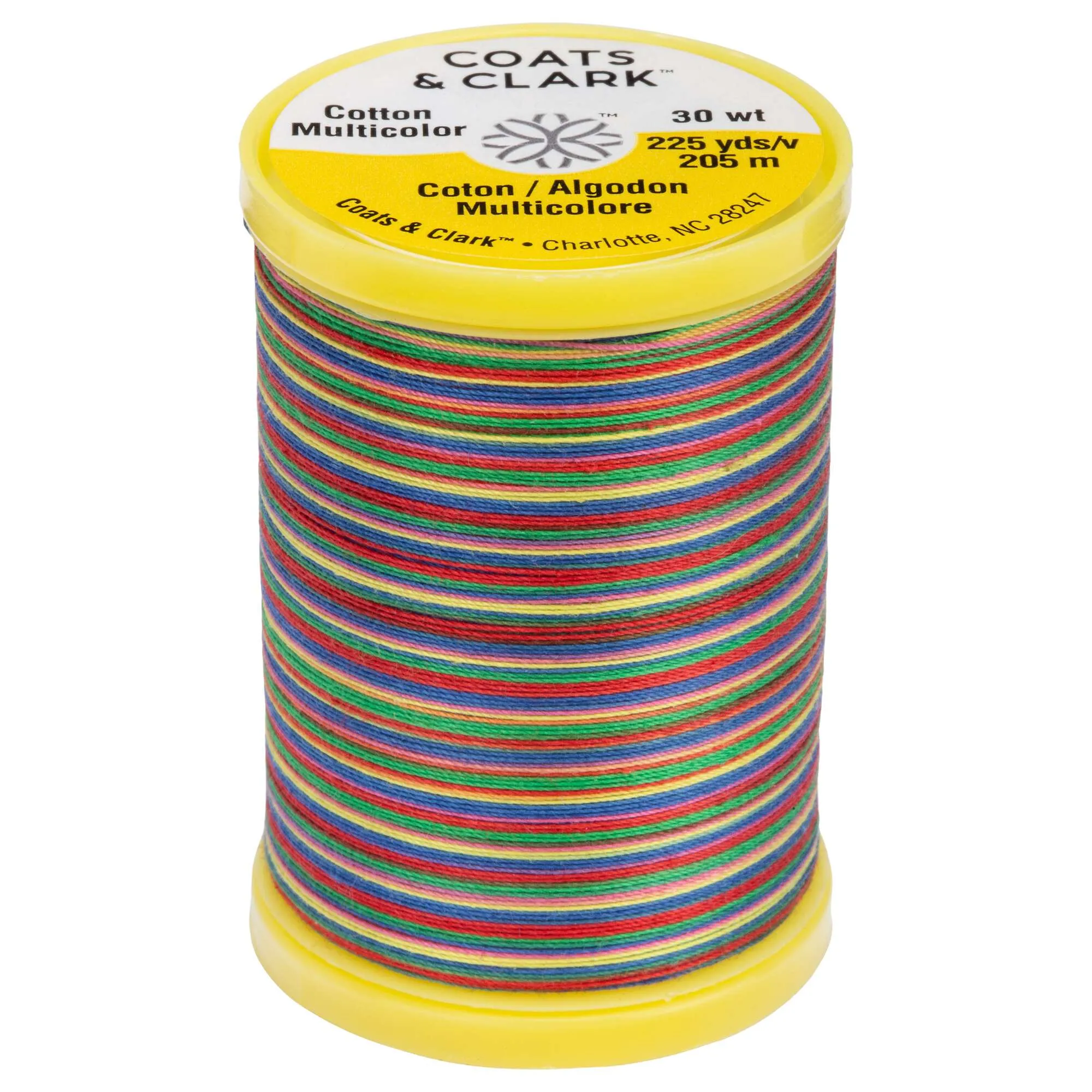 Coats & Clark Cotton Machine Quilting Multicolor Thread (225 Yards) - Clearance shades