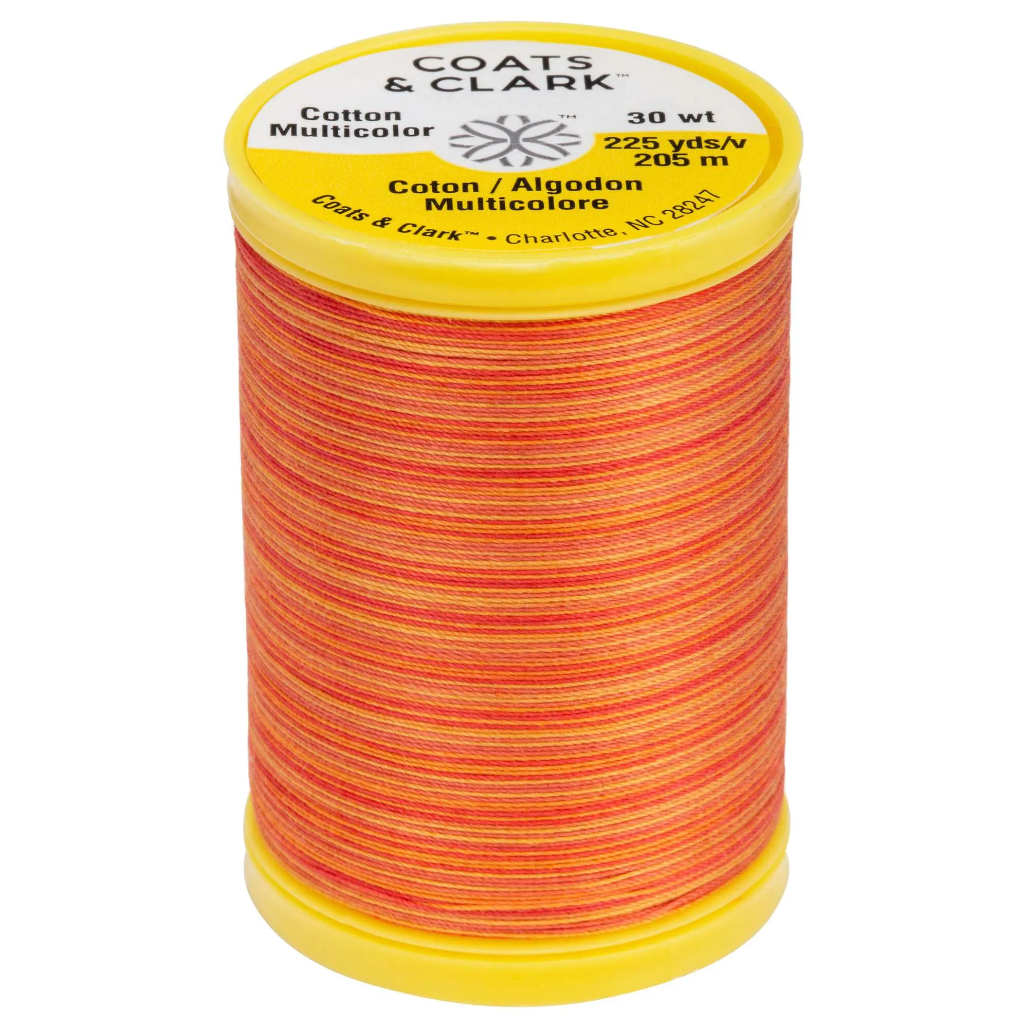 Coats & Clark Cotton Machine Quilting Multicolor Thread (225 Yards) - Clearance shades