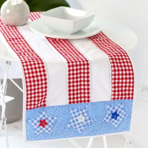 Coats & Clark Quilting Patriotic Table Runner