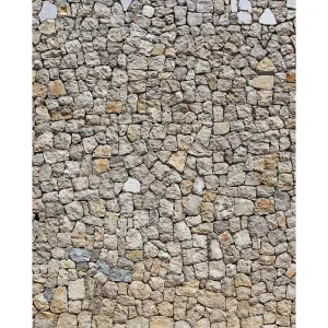 Cobblestone Wall Printed Backdrop