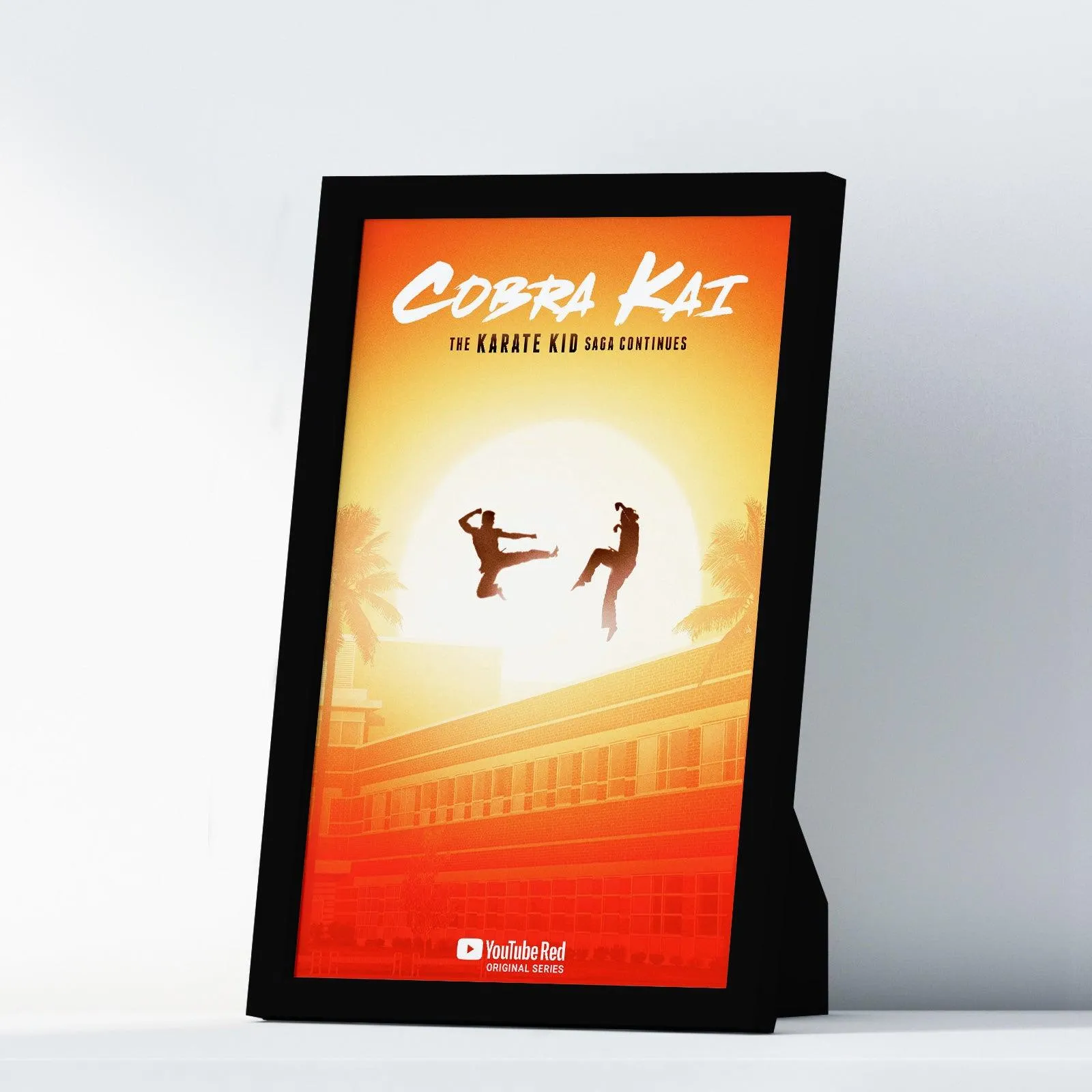 Cobra Kai 2018 Three Cobra Kai Karate Kid Posters Big Print Art Frame TV Saga Little Dragons A2 A3