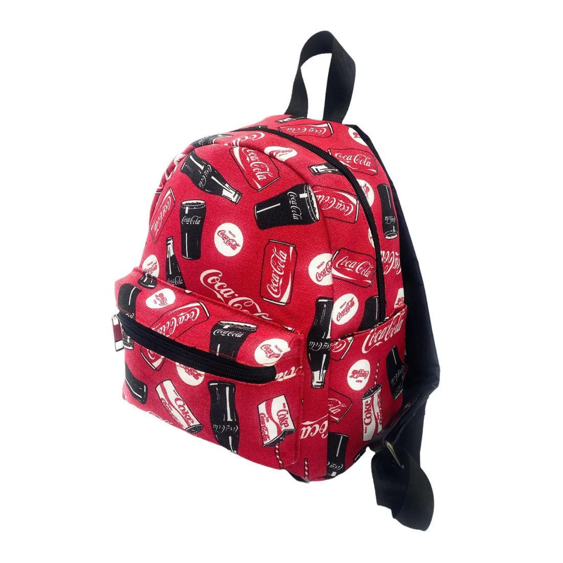 Coca Cola Mini Backpack Coke Canvas School Bags Stylish Design Book Bags Travel