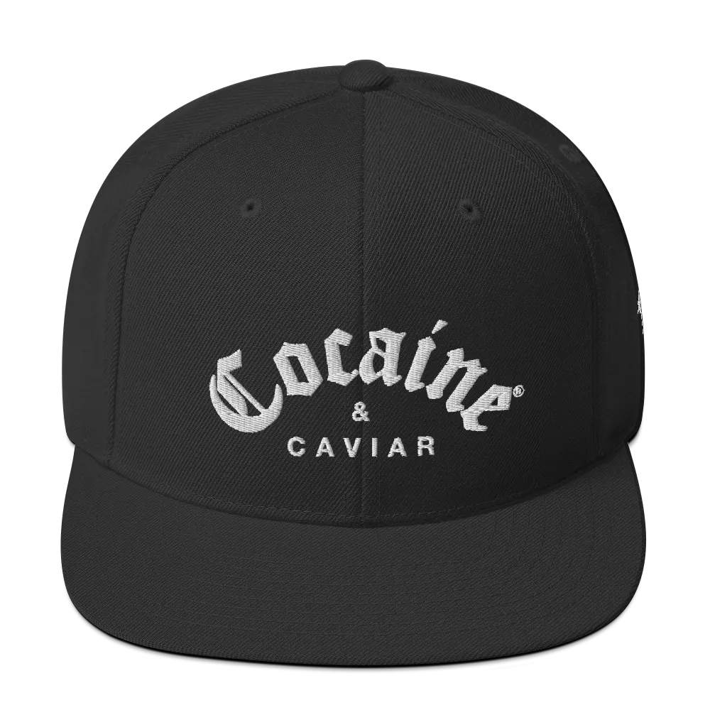 COCAINE & CAVIAR BRAND SNAPBACK