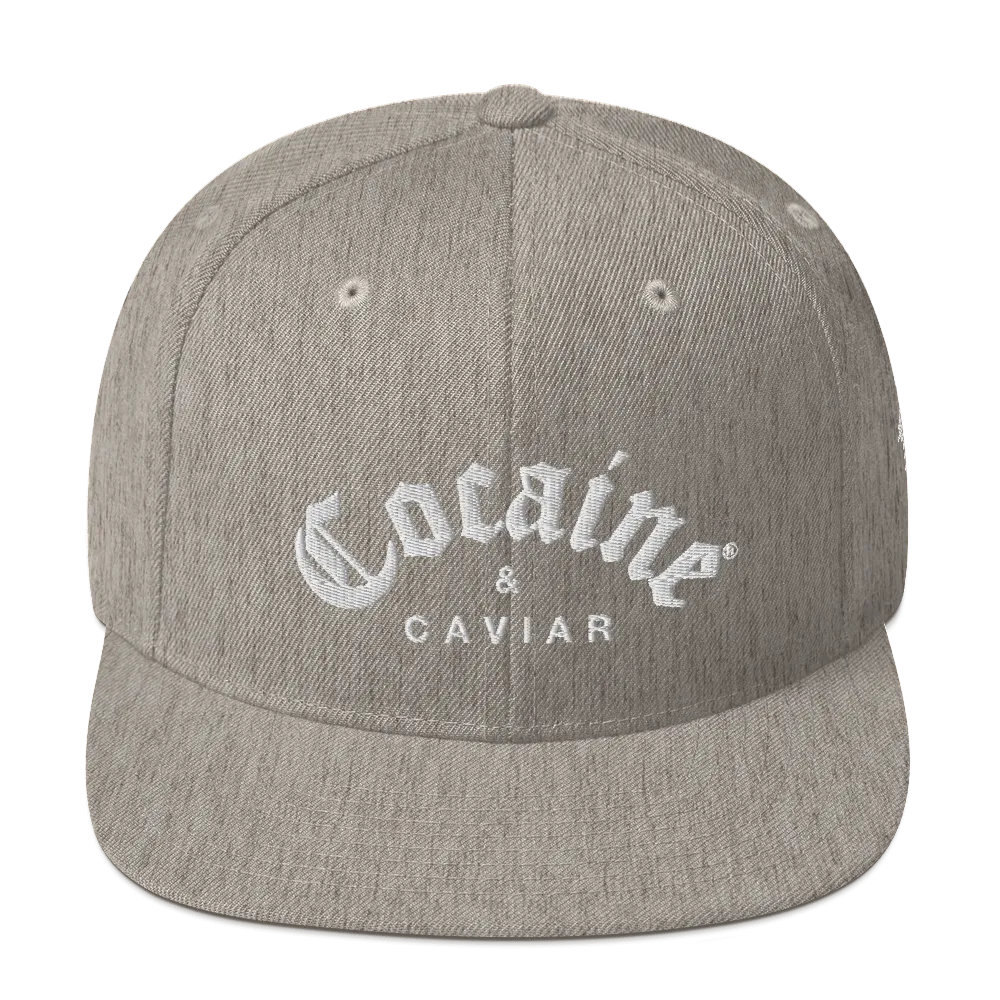 COCAINE & CAVIAR BRAND SNAPBACK