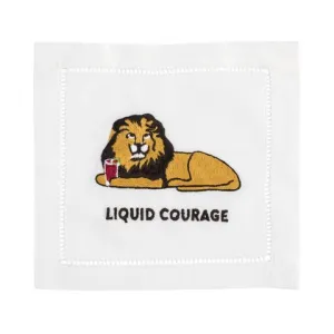 Cocktail Napkin Liquid Courage