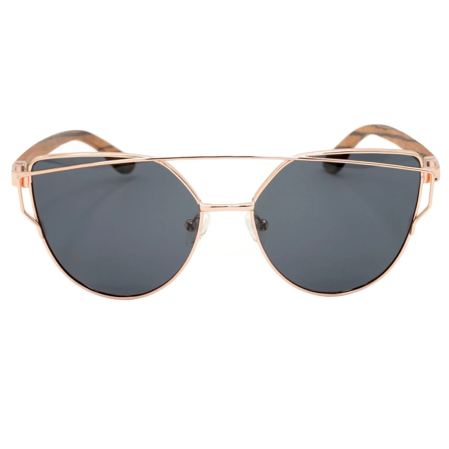 Coco // Polarized Black Cat-Eye Sunglasses