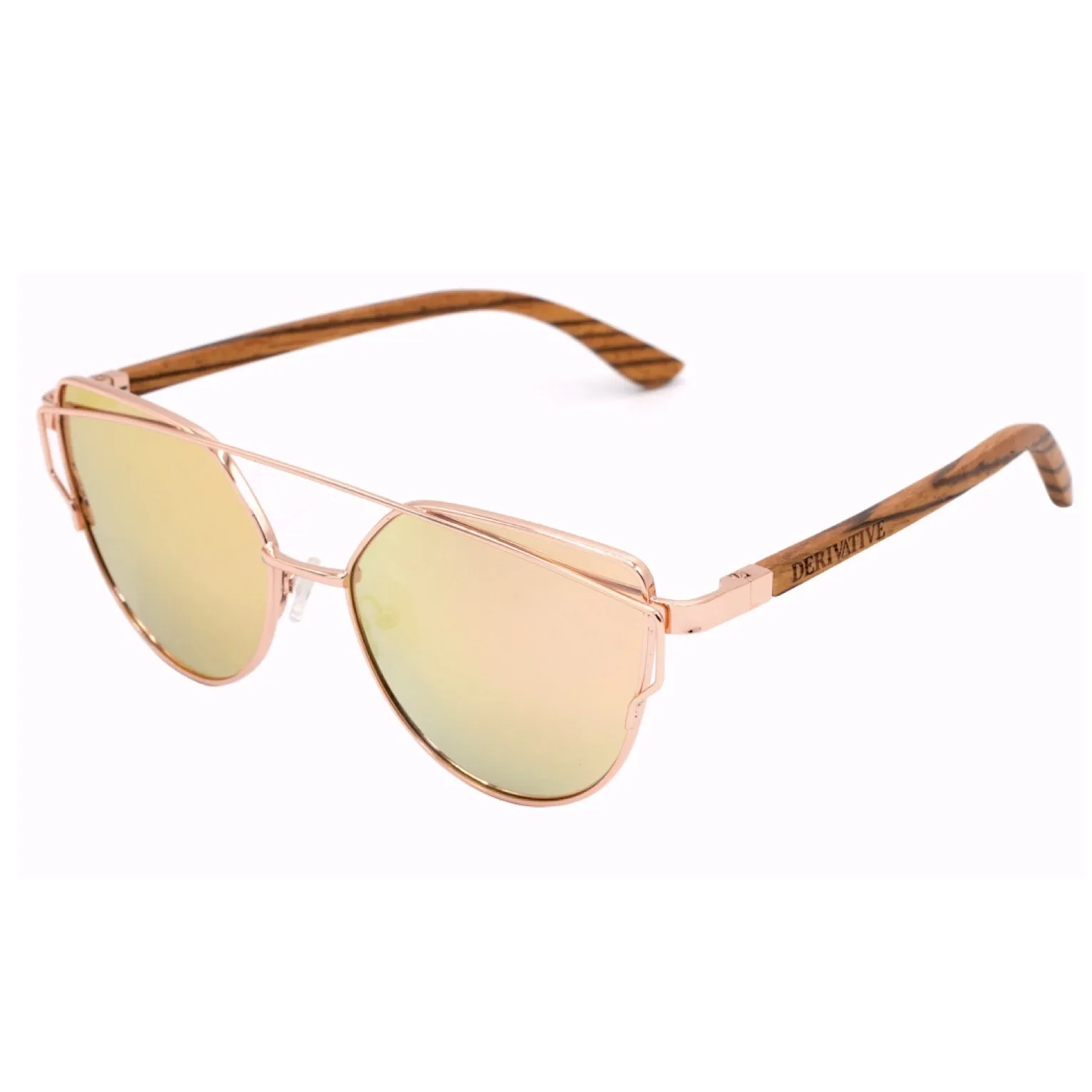 Coco // Polarized Pink Cat-Eye Sunglasses