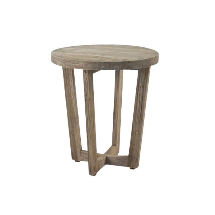 Coco Reclaimed Teak Round Side Table