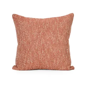 Coco Textures Cushion - Terra Red