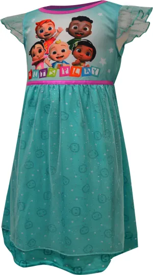 Cocomelon Dreamy Dress Up Toddler Nightgown