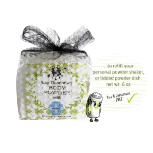 COCONUT KISSES, body powder refill - deodorizing bath powder