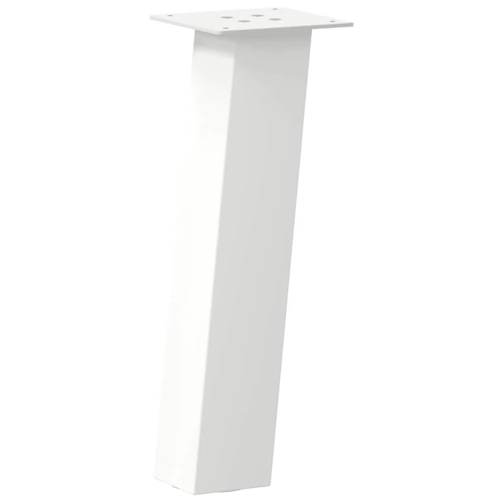 Coffee Table Legs 4 pcs White 30 cm Steel