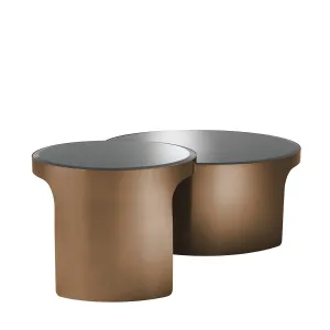 COFFEE TABLE PIEMONTE SET OF 2