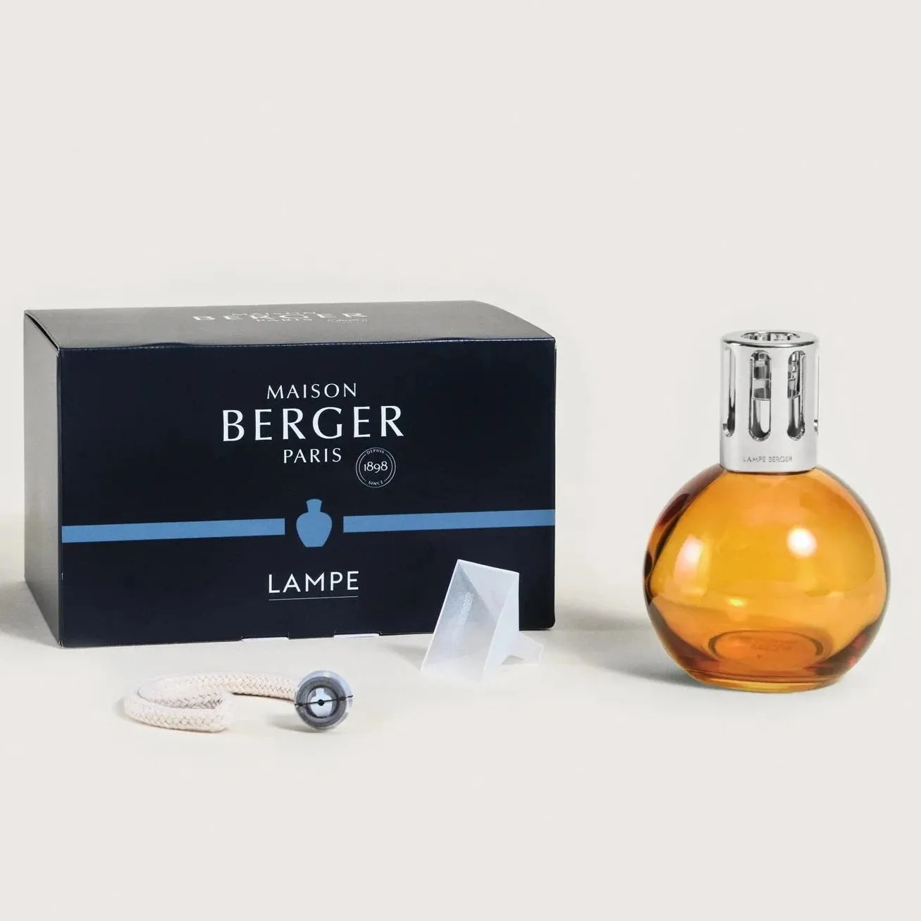 Cofre Lampara Catalítica Berger   Perfume Boule Light Amber