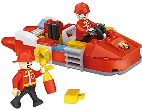 COGO Fire Truck Shaped Building Blocks