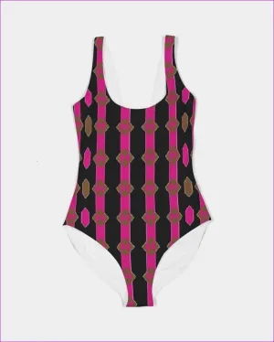 Coined Womens One-Piece Swimsuit