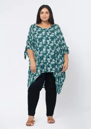 Cold Shoulder Long Line Top