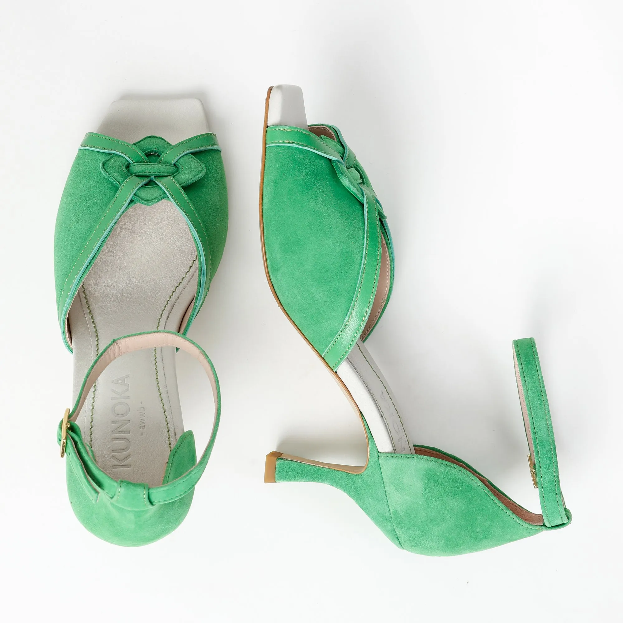 COLETTE high heel sandal - Parakeet