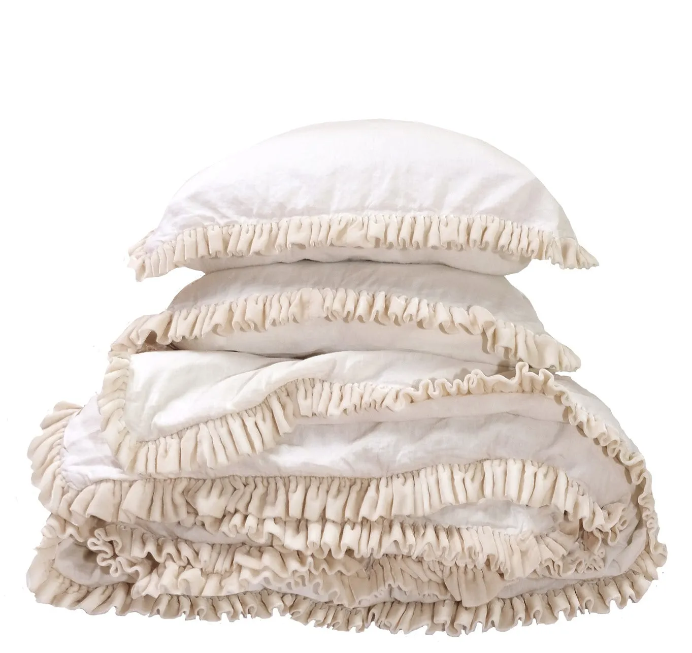 Colette Petite Velvet Ruffle Square Pillow