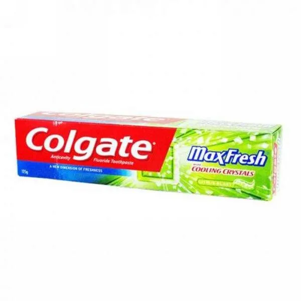 COLGATE GREEN GEL ANTICAVITY  TOOTHPASTE MAX FRESH 125G