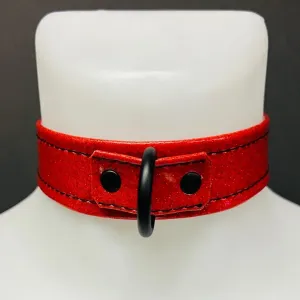 Collar Vinyl - Small/Medium (Red)