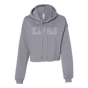 Collegiate - Bella & Canvas - Cropped Hooded Sweatshirt - Customer's Product with price 57.00