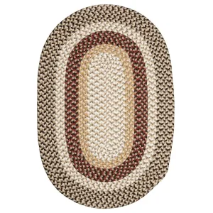 Colonial Mills Burmingham Rug - Brick Brown - Oval