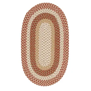 Colonial Mills Burmingham Rug - Red Barron - Oval