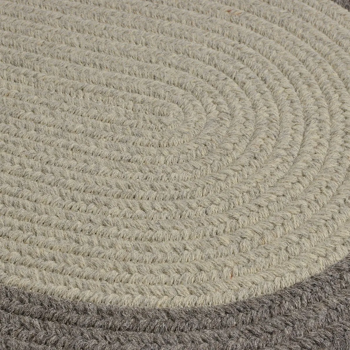 Colonial Mills Hudson Rug - Light Gray - Round