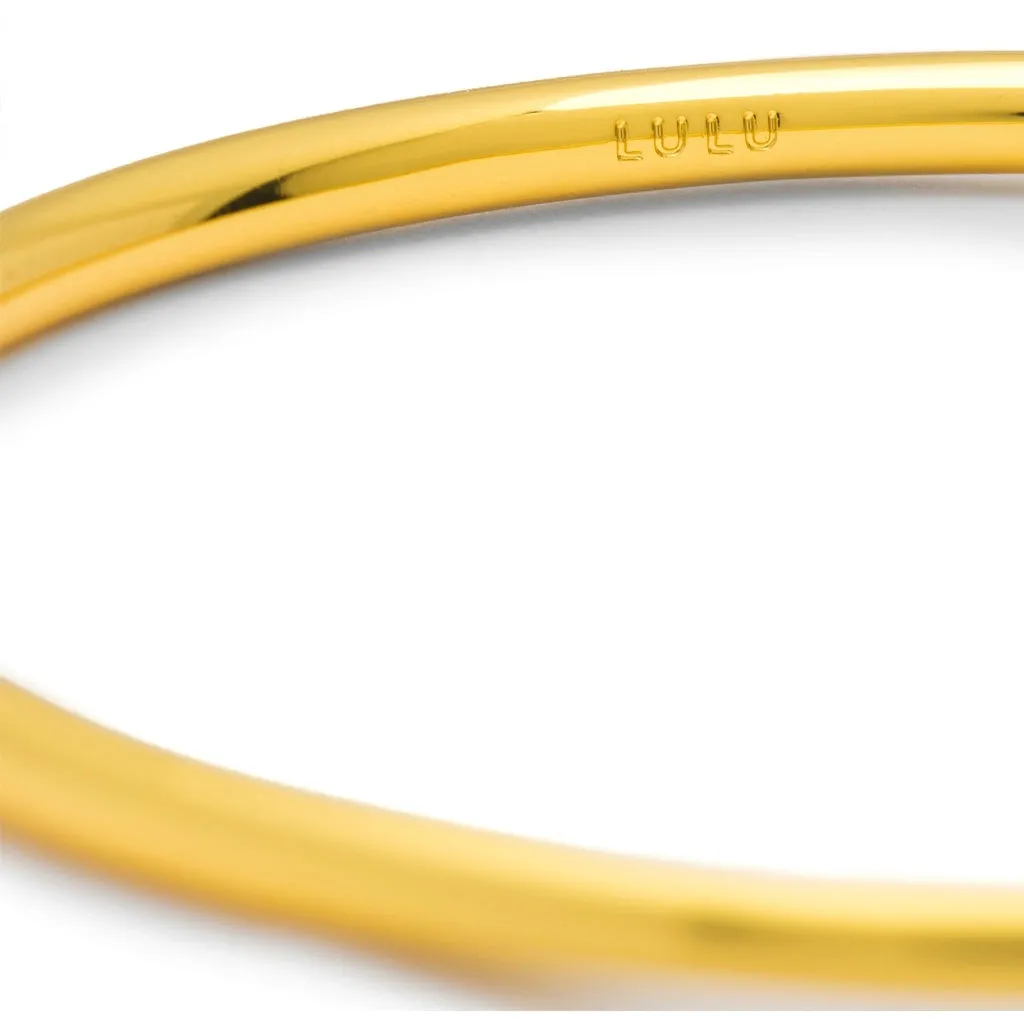 Color Bangle Shiny - Gold plated