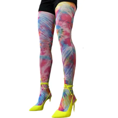 Color Burst Tights for Women