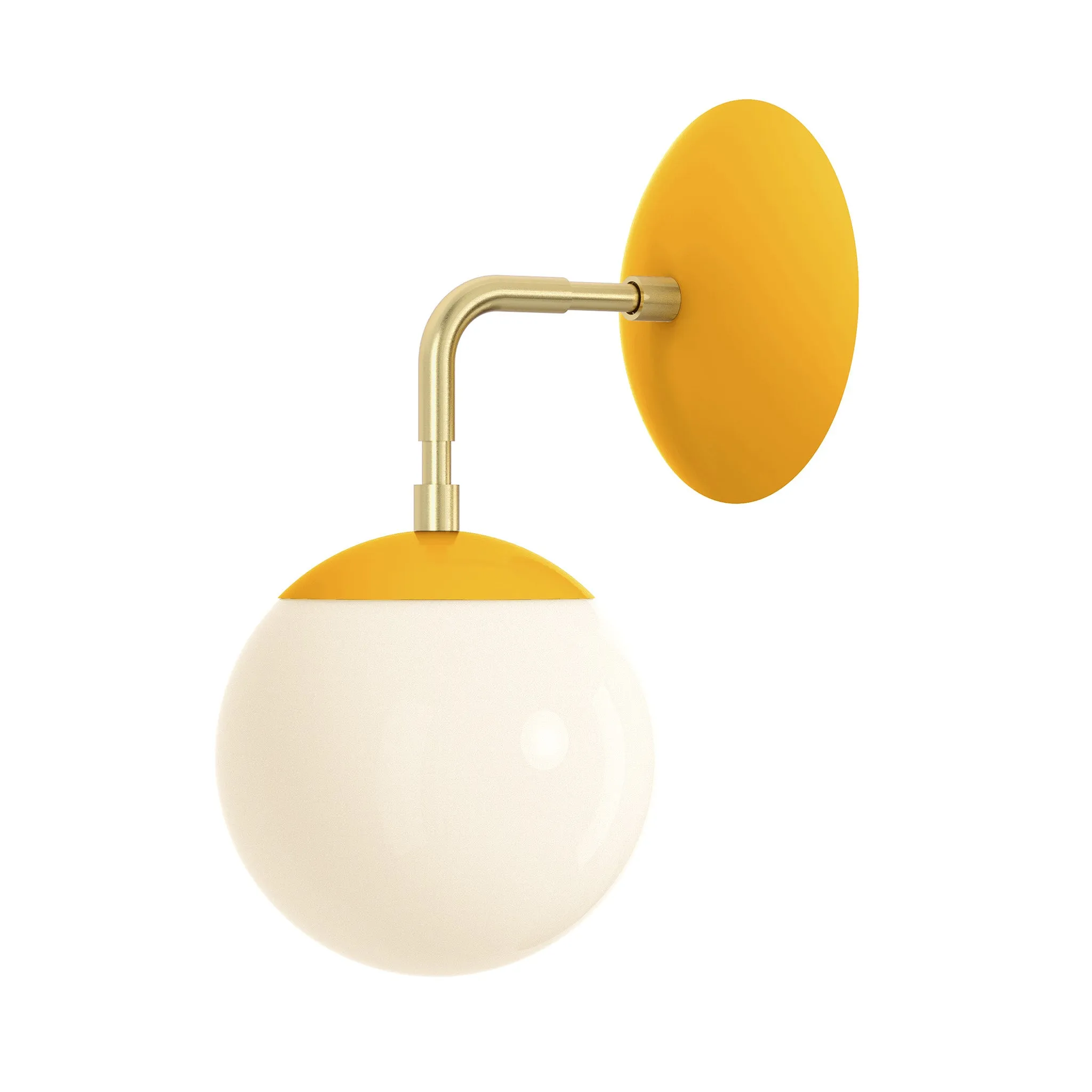 Color Cap Sconce 6"