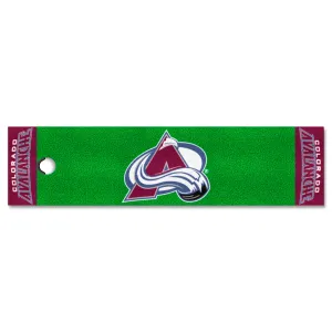 Colorado Avalanche Putting Green Mat - 1.5ft. x 6ft.